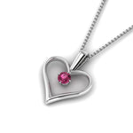 Load image into Gallery viewer, round-dark-pink-sapphire-solitare-heart-pendant-in-prong-set-FDPD60961GSADRPI-NL-WG
