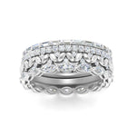 Load image into Gallery viewer, women-diamond-stacked-band-in-white-gold-FD10151-NL-WG.jpg