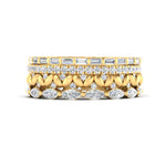 Load image into Gallery viewer, women-diamond-stacked-band-in-yellow-gold-FD10151-NL-YG.jpg