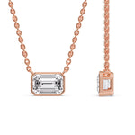 Load image into Gallery viewer, women-emerald-diamond-solitaire-pendant-in-rose-gold-fdpd10538emangle3-4-00ct-nl-rg_6d45456f-d851-4ddf-9bdd-70db6fb67da8