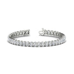 Load image into Gallery viewer, Women Oval Diamond Tennis Bracelet 10 Carat
