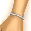 Load image into Gallery viewer, Women Oval Diamond Tennis Bracelet 10 Carat
