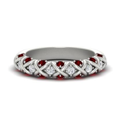 xoxo-half-eternity-diamond-wedding-band-in-white-gold-FD11380HB-NL-WG