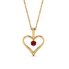 Load image into Gallery viewer, round-red-ruby-solitare-heart-pendant-in-prong-set-FDPD60961GRUDR-NL-YG