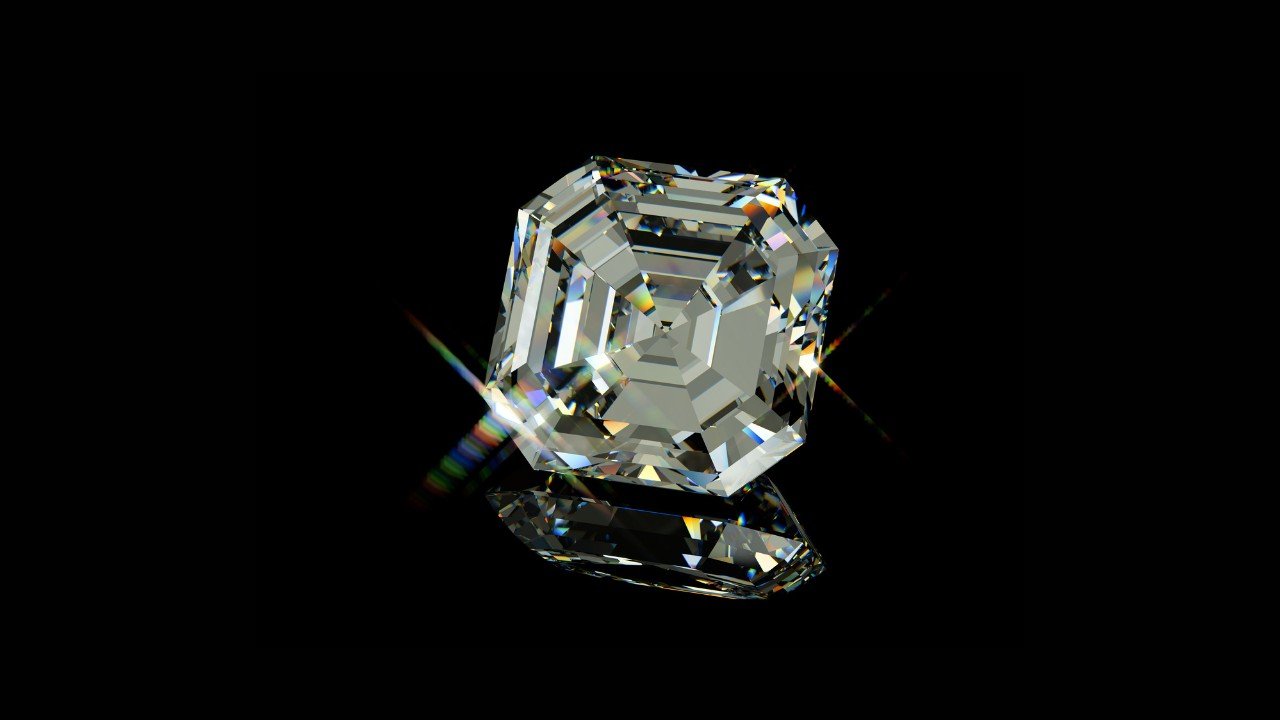 Shop GIA 0.50 Carat Asscher Cut Diamonds