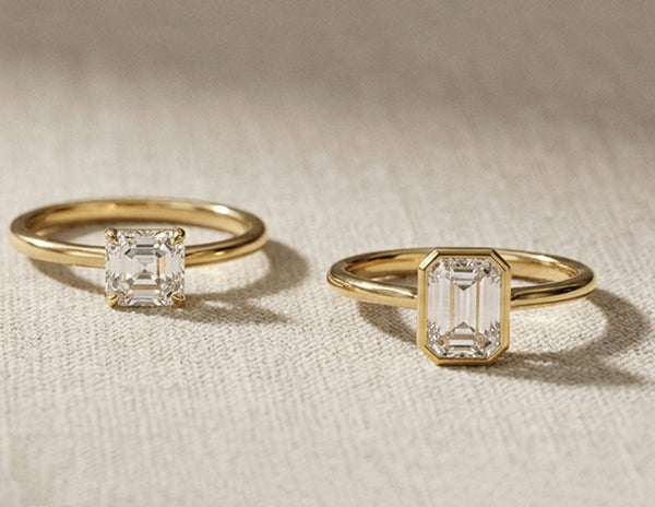 Asscher Cut vs Emerald Cut Diamonds