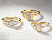 Best Settings for Emerald Cut Engagement Rings