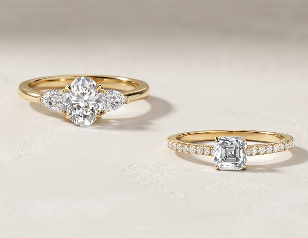 Cathedral Engagement Rings | Fascinating Diamonds