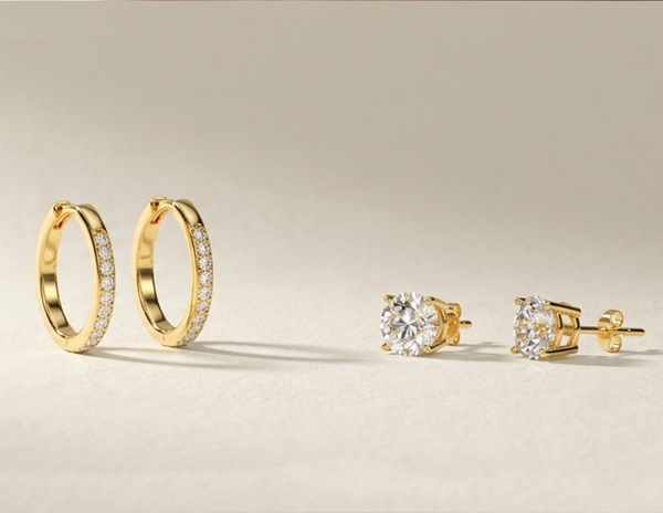 Diamond Studs vs Diamond Hoops: Which Should You Choose?