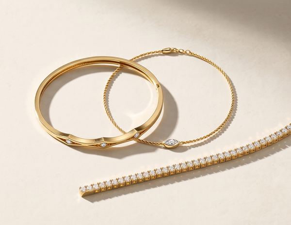 Different Types of Diamond Bracelets: Tennis, Bangle, Cuff & More Explained
