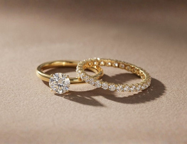 How to Pair a Solitaire Engagement Ring with a Wedding Band