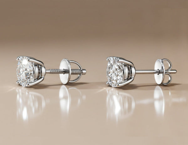 Screw Back vs Push Back Diamond Studs: Which Is Better for You?