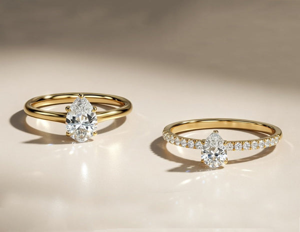 Teardrop Engagement Rings Explained: Why Pear Shape Diamonds Are So Popular