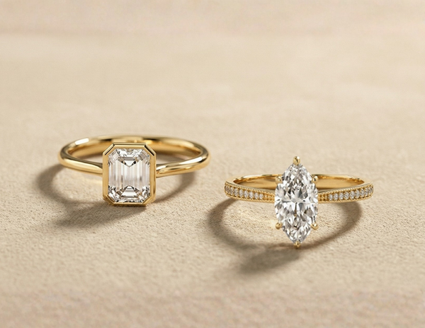10 Engagement Ring Settings That Make Diamonds Appear Larger