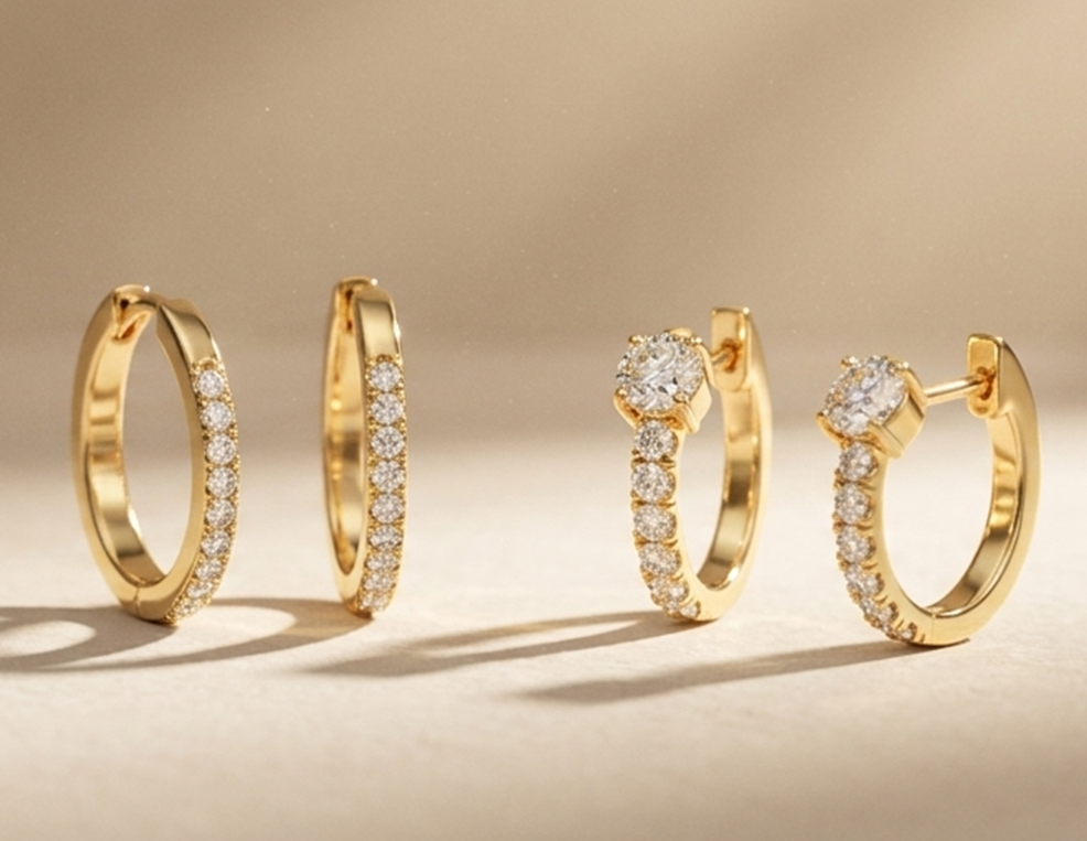 What Are Diamond Hoop Earrings? A Complete Guide to Styles, Metals & Diamond Types