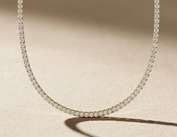What Is a Tennis Necklace? History, Meaning & Why It's a Fine Jewelry Essential