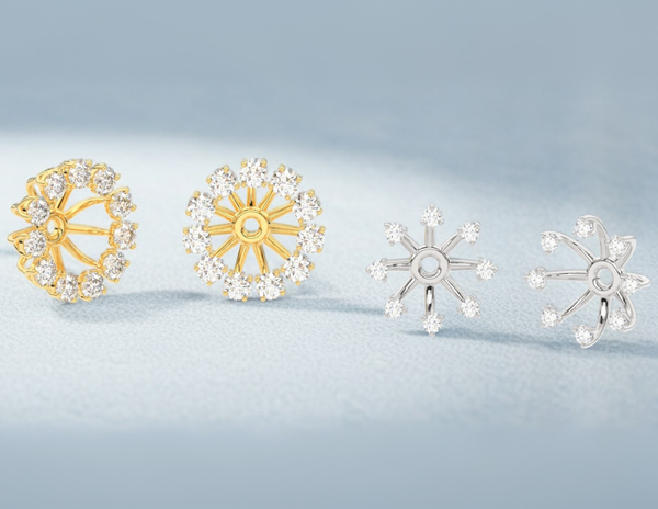 diamond earring jackets
