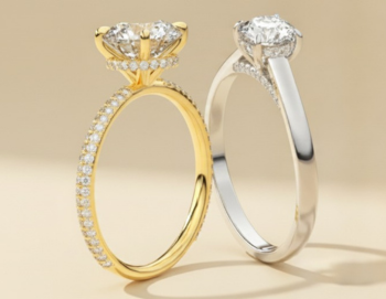 hidden halo engagement rings