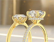 High Setting & Low Setting Engagement Rings