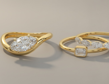 Horizontal Diamond Rings, Why East West Engagement Rings Are Taking Over