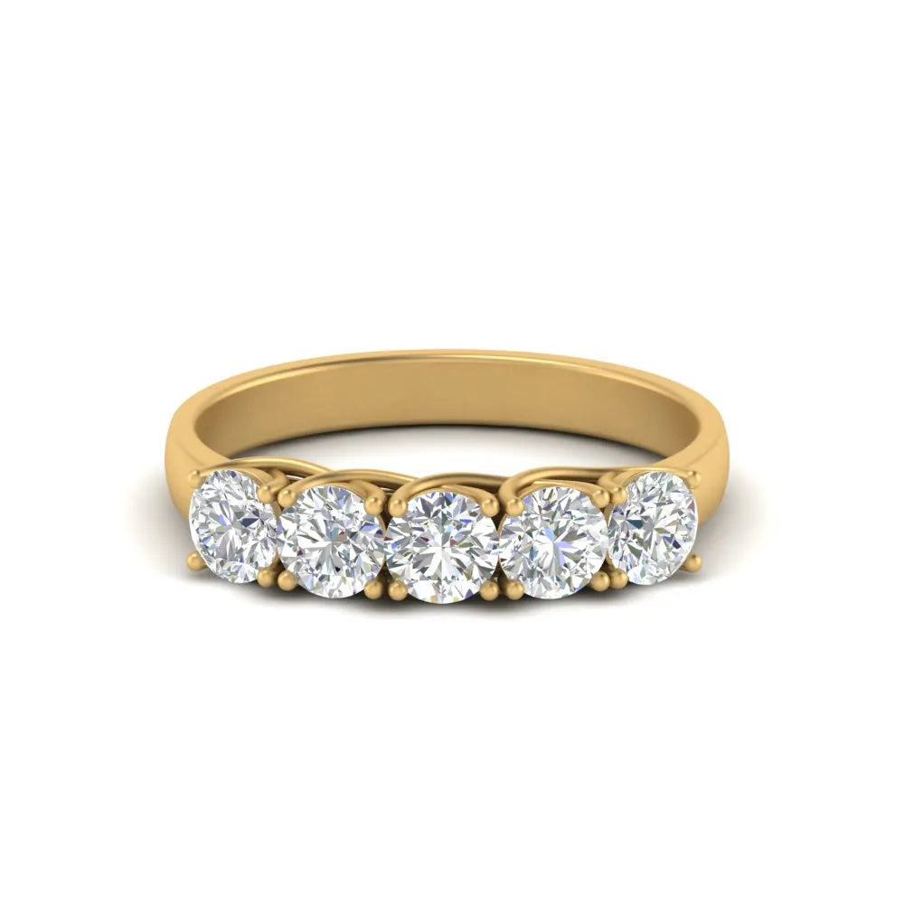 Yellow Gold Wedding Bands and Wedding Rings for Women