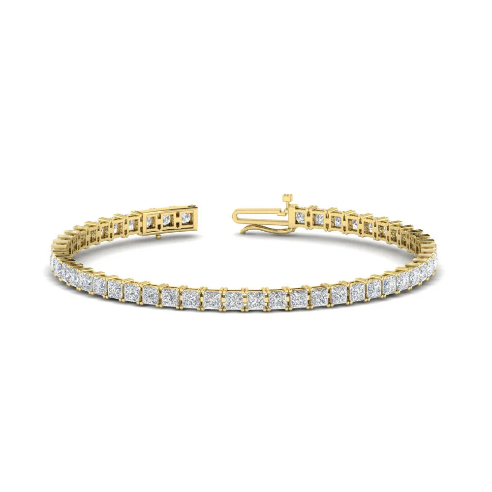 Gold Tennis Bracelets for Women