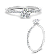 Round Engagement Rings for Women