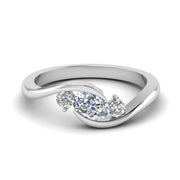 Three Stone Engagement Rings for Women