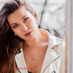 Load image into Gallery viewer, 0.25-carat-v-affordable-diamond-necklace-in-FDNK8068ANGLE1-0.25-CT-NL-YG
