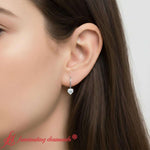 Load image into Gallery viewer, 0-50-carat-heart-shape-diamond-stud-leverback-earrings-in-white-gold-fdear9225ht-model-1
