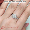 Load image into Gallery viewer, 0-50-carat-pear-diamond-halo-bridal-engagement-ring-in-white-gold-fd9827per-0-50-ct-fancy-1-wg.jpg?v=1770891269
