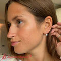 Thumbnail 3 - 0-50-carat-round-cut-lab-grown-diamond-solitaire-stud-bezel-set-lever-back-earrings-white-gold-fdear11589ro-0-50-ct-model