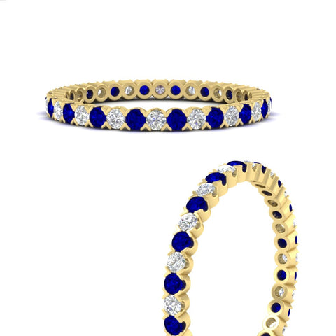 0-75-carat-round-cut-diamond-and-sapphire-wedding-band-for-women-in-yellow-gold-FD8072ROBGSABLANGLE3-0.72CT-NL-YG?v=1774347027