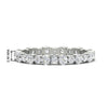 Load image into Gallery viewer, 0.85 Carat Alternating Size Round Diamond Eternity Ring