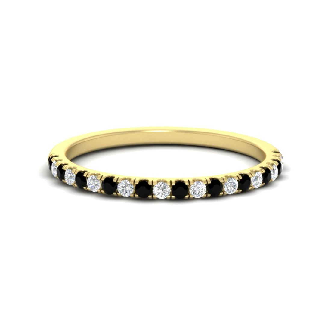 0.15-ct-delicate-u-prong-stack-black-diamond-band-in-yellow-gold-FD8370GBLACK-0.15CT-NL-YG.jpg