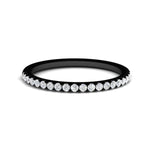 Load image into Gallery viewer, 0.15-ct-delicate-u-prong-stack-diamond-band-in-black-gold-FD8370-0.15CT-NL-BG.jpg
