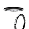 Load image into Gallery viewer, 0.15-ct-delicate-u-prong-stack-diamond-band-in-black-gold-FD8370ANGLE3-0.15CT-NL-BG.jpg