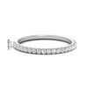 Load image into Gallery viewer, 0.15-ct-delicate-u-prong-stack-diamond-band-in-white-gold-FD8370-0.15CT-NL-WG-HW.jpg