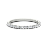 Load image into Gallery viewer, 0.15-ct-delicate-u-prong-stack-diamond-band-in-white-gold-FD8370-0.15CT-NL-WG.jpg
