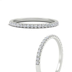 Load image into Gallery viewer, 0.15-ct-delicate-u-prong-stack-diamond-band-in-white-gold-FD8370ANGLE3-0.15CT-NL-WG.jpg
