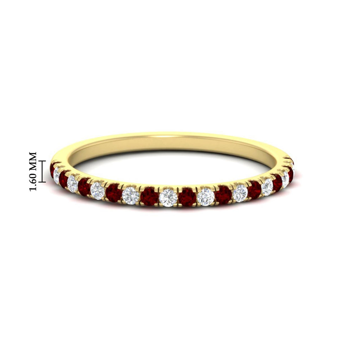 0.15-ct-delicate-u-prong-stack-ruby-band-in-yellow-gold-FD8370GRUDR-0.15CT-NL-YG-HW.jpg