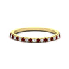 Load image into Gallery viewer, 0.15-ct-delicate-u-prong-stack-ruby-band-in-yellow-gold-FD8370GRUDR-0.15CT-NL-YG.jpg