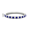 Load image into Gallery viewer, 0.15-ct-delicate-u-prong-stack-sapphire-band-in-white-gold-FD8370GSABL-0.15CT-NL-WG-HW.jpg