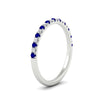 Load image into Gallery viewer, 0.15-ct-delicate-u-prong-stack-sapphire-band-in-white-gold-FD8370GSABLANGLE2-0.15CT-NL-WG.jpg