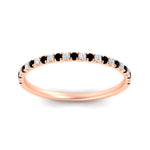 Load image into Gallery viewer, 0.20-ct-delicate-womens-custom-black-diamond-wedding-band-in-rose-gold-FD8370GBLACKANGLE5-0.20CT-NL-RG.jpg
