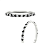 Load image into Gallery viewer, 0.20-ct-delicate-womens-custom-black-diamond-wedding-band-in-white-gold-FD8370GBLACKANGLE3-0.20CT-NL-WG.jpg
