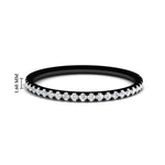 Load image into Gallery viewer, 0.20-ct-delicate-womens-custom-diamond-wedding-band-in-black-gold-FD8370-0.20CT-NL-BG-HW.jpg
