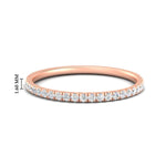 Load image into Gallery viewer, 0.20-ct-delicate-womens-custom-diamond-wedding-band-in-rose-gold-FD8370-0.20CT-NL-RG-HW.jpg

