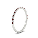 Load image into Gallery viewer, 0.20-ct-delicate-womens-custom-ruby-wedding-band-in-white-gold-FD8370GRUDRANGLE2-0.20CT-NL-WG.jpg
