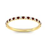 Load image into Gallery viewer, 0.20-ct-delicate-womens-custom-ruby-wedding-band-in-yellow-gold-FD8370GRUDRANGLE5-0.20CT-NL-YG.jpg
